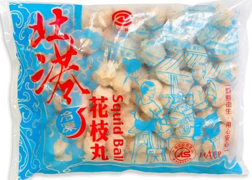 冷凍花枝丸-CAS 外包裝