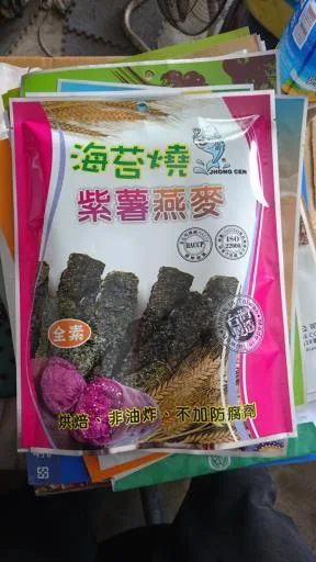 海苔燒-紫薯燕麥 外包裝