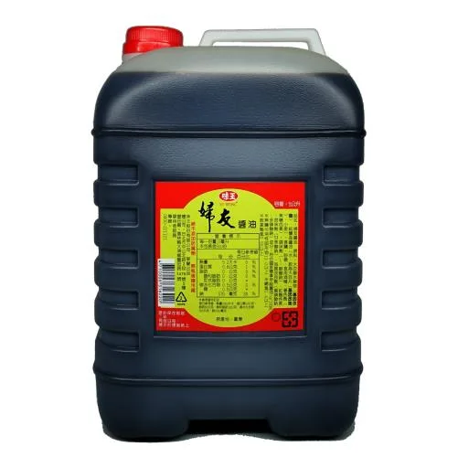 婦友醬油5L 外包裝
