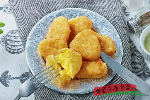 黃金玉米布丁酥- 1kg*12包/箱- 外包裝