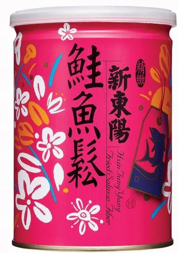 新東陽鮭魚鬆180G(外銷美國) 外包裝