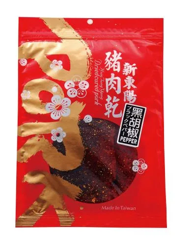 新東陽黑胡椒豬肉乾310G 外包裝