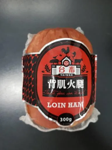 102背肌火腿300G 外包裝