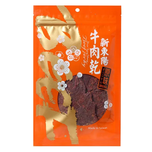 新東陽原味牛肉乾265g 外包裝