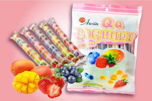 八方堂 優格QQ凍-草莓、芒果、藍莓風味 外包裝