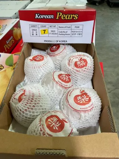 鮮梨 外包裝