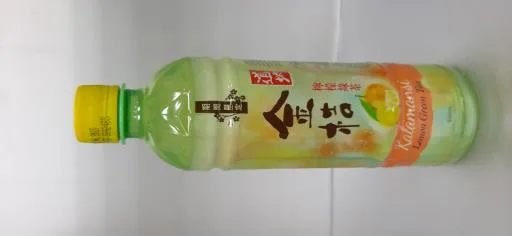 道地金桔檸檬綠茶500mL 外包裝