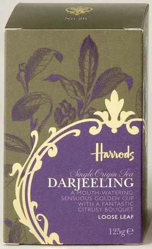 HARRODS CORE 26號大吉嶺紅茶散裝 外包裝