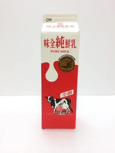 味全鮮乳全脂PP974g 外包裝