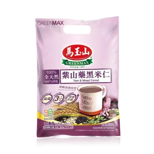 紫山藥黑米仁30g×12pcs(包)(新升級) 外包裝
