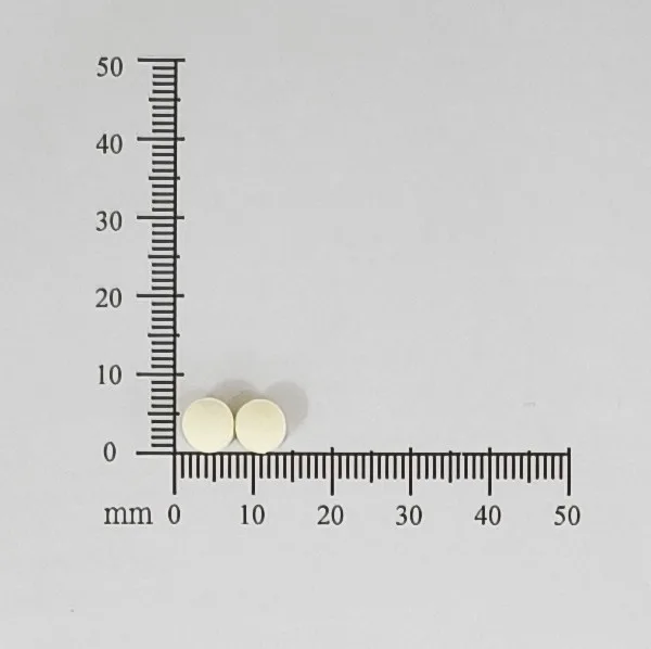 悠悅平口溶錠5毫克外觀