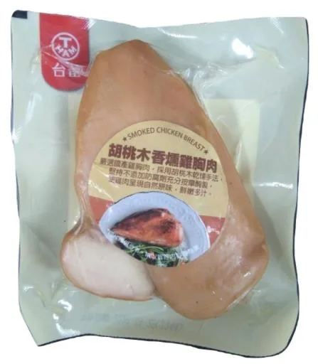 39VA胡桃木燻雞胸肉160G 外包裝