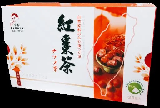 紅棗茶-25入  盒裝 外包裝