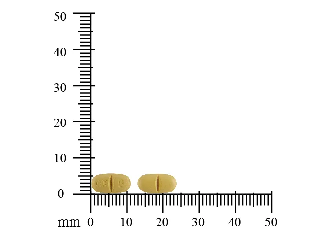 歐舒緩釋錠5毫克外觀