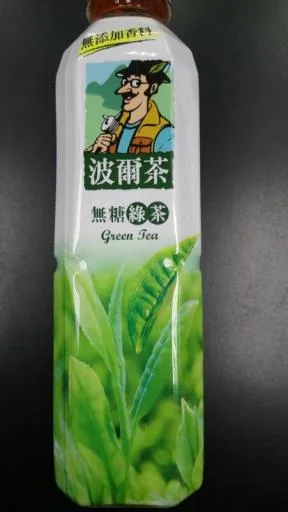 無糖綠茶 外包裝