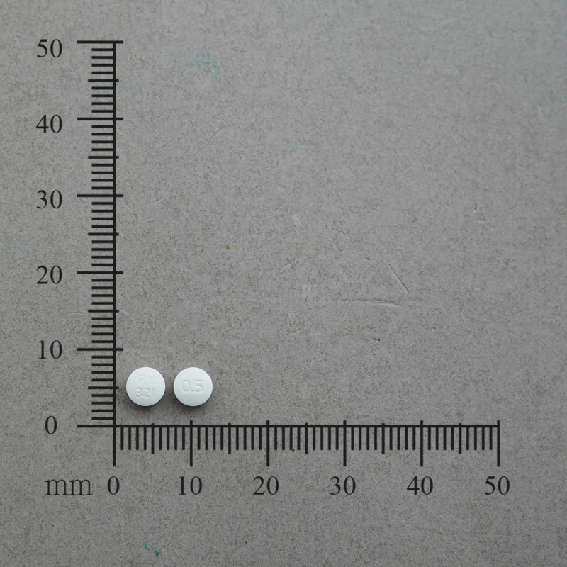 優利斯錠0.5毫克外觀