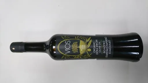 VIOS 0.3%特級冷壓初榨橄欖油(有機) 外包裝