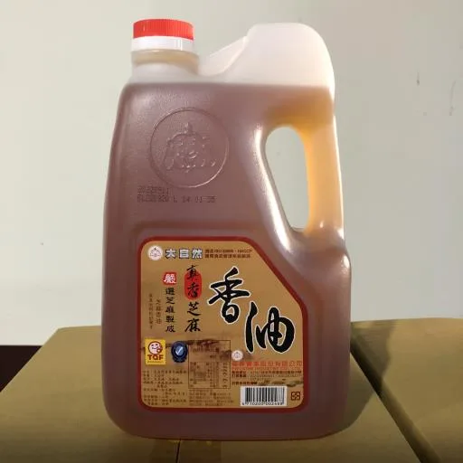 大自然真香芝麻香油 外包裝