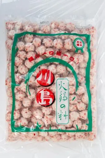 川島散圓蝦味球 外包裝