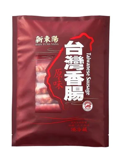 新東陽特級原味香腸低溫540G 外包裝