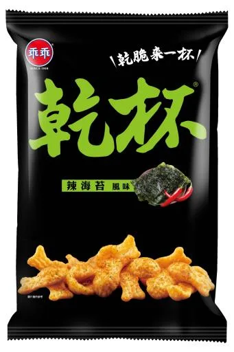 乾杯香酥脆辣海苔65g 12包/箱 外包裝