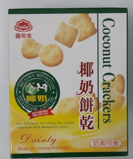 椰奶餅乾 外包裝