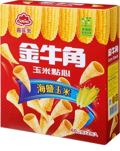 金牛角家庭號-海鹽玉米 外包裝