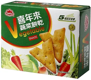 蔬菜餅乾 外包裝