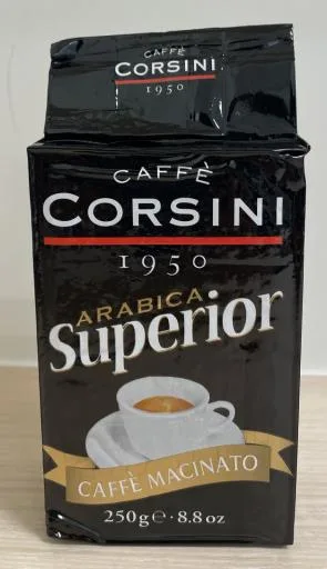 CORSINI阿拉比卡特調咖啡粉 外包裝