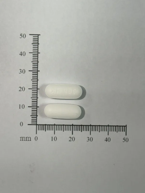 思樂康持續性藥效錠 400 毫克外觀