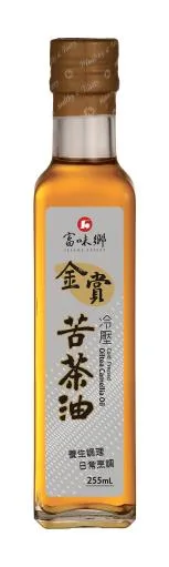 金賞冷壓苦茶油255ML(12) 外包裝