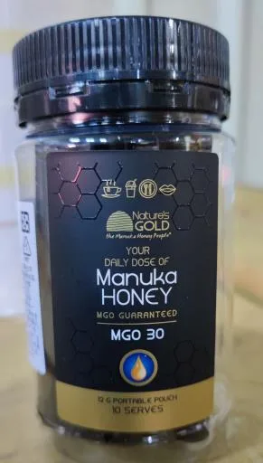 麥盧卡蜂蜜 MGO30 隨身包 外包裝
