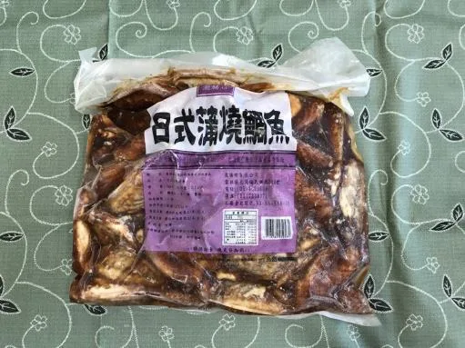 日式蒲燒鯛魚 外包裝