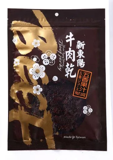 新東陽五香果汁牛肉乾100G 外包裝