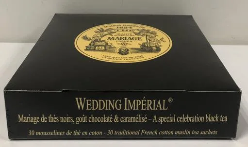 皇家婚禮茶包 外包裝