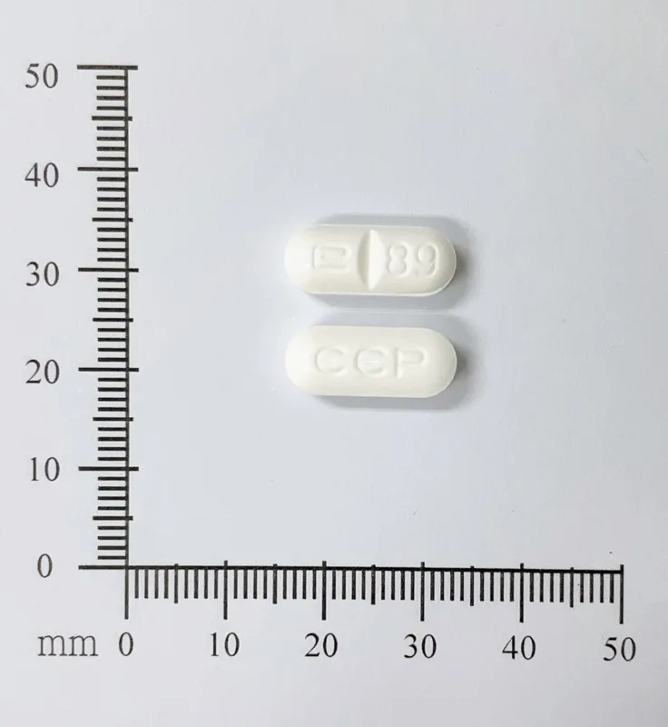 益克醣錠500毫克外觀