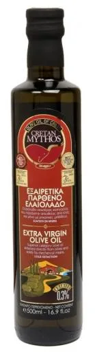 克里特 特級初榨橄欖油 500ml Cretan Mythos Extra Virgin Olive Oil 外包裝