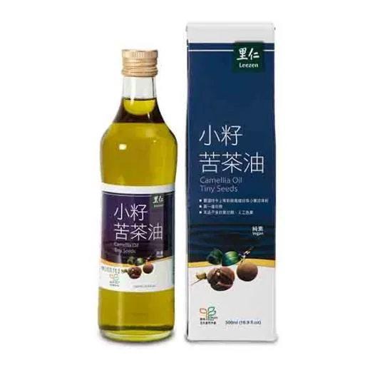 里仁小籽苦茶油500ml 外包裝
