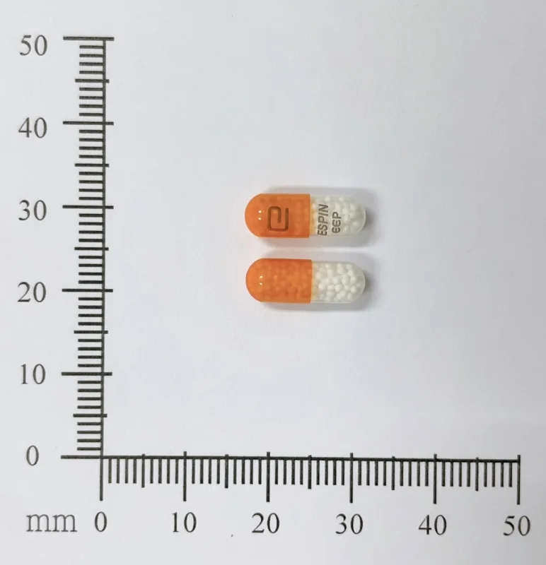 安心平腸溶微粒膠囊１００毫克（阿斯匹林）外觀