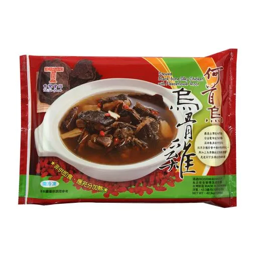 何首烏烏骨雞 外包裝