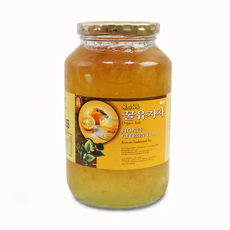 柚子蜜茶 外包裝