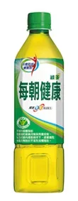 每朝健康綠茶 外包裝