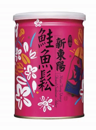 新東陽鮭魚鬆180G 外包裝