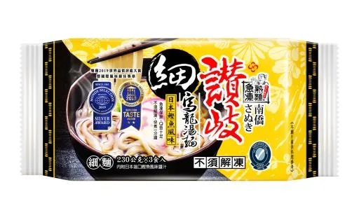 細烏龍湯麵230G(消費包)(JA010256) 外包裝