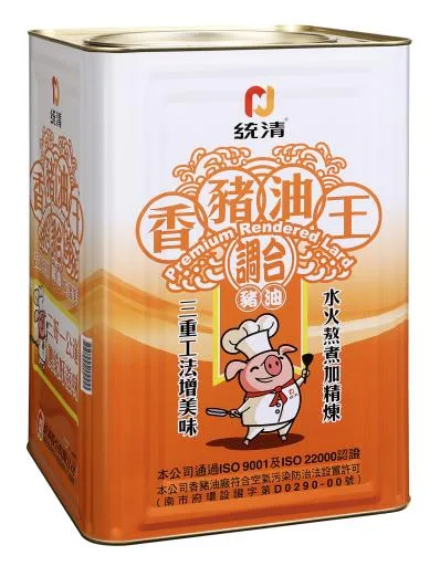 香豬油王調和豬油 外包裝