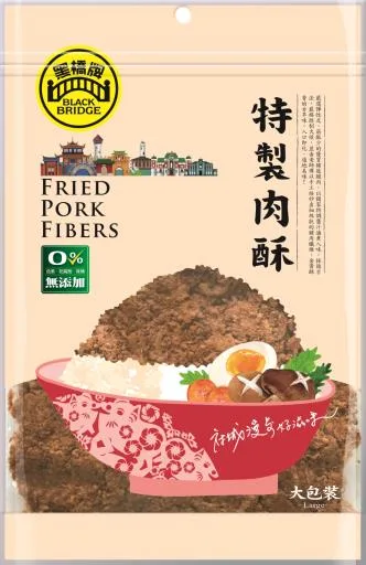 大包肉酥－無添加彩色袋 外包裝