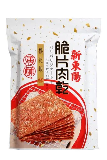櫻花蝦薄脆片肉乾(大) 外包裝