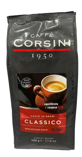 CORSINI 經典摩卡咖啡豆 外包裝