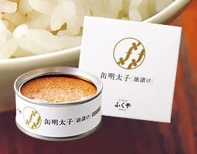 油漬明太子罐頭 外包裝