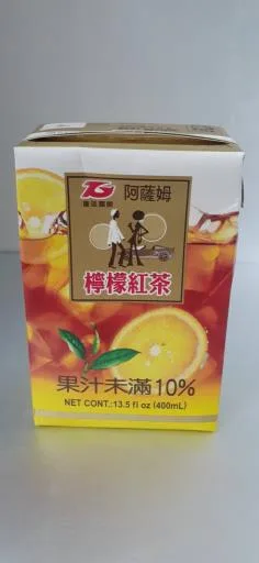 阿薩姆檸檬紅茶400ml 外包裝